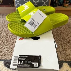 Nike x Benassi Stussy Slides